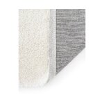 Cream high patterned carpet (jade) 80x150 with a flaw