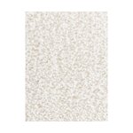 Cream high patterned carpet (jade) 80x150 with a flaw