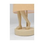 Table lamp rabbit (rough design) with cosmetic flaws.