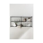 Black wall shelf lyon (venture design)