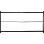 Black wall shelf lyon (venture design)