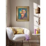 Seinapilt van gogh self portrait (orange wallz)