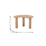 Organic shaped coffee table (luppa)