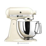 Beež mikser artisan 5-osaline (kitchenaid) iluvigadega.
