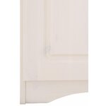 White solid wood wardrobe (mini)