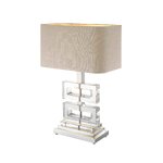 Table lamp (umbria) with cosmetic flaws.