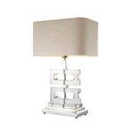 Table lamp (umbria) with cosmetic flaws.