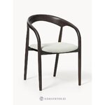 Mustavalkoinen tuoli (Camille) rikki