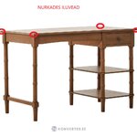 Heritage (Premier Housewares) rakstāmgalds ar kosmētiskiem defektiem.