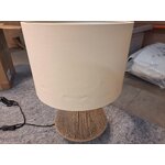 Boho style table lamp (cecillia) with a flaw
