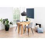 Grey-black chair wilma (actona) with beauty flaws