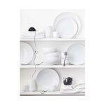 White coffee cup set of 6 pcs blend (rosenthal) with a cosmetic flaw