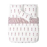 Pööratav Flanellist Tekikott Pähklipureja Motiiviga Noan (W.W) 135x200