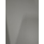 White design coffee table (pietra) with imperfections