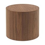Dark brown coffee table set of 2 (dan) small flaw