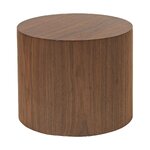 Dark brown coffee table set of 2 (dan) small flaw