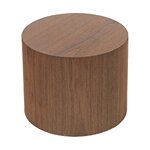 Dark brown coffee table set of 2 (dan) small flaw