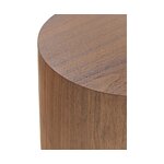 Dark brown coffee table set of 2 (dan) small flaw