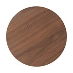 Dark brown coffee table set of 2 (dan) small flaw