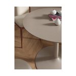 Round dining table Menorca (ww) ø100 with cosmetic flaws.