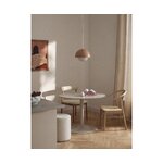 Round dining table Menorca (ww) ø100 with cosmetic flaws.