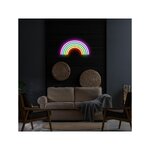 Decorative wall lamp rainbow multicolor (asir) with beauty flaws., hall sample