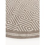 Patterned round rug (reddy)d=230