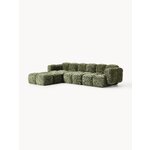 Green design corner sofa (tayla)