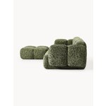 Green design corner sofa (tayla)