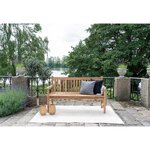 Brown solid wood garden bench cabo (house nordic)