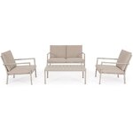 Garden furniture set 4-piece Konnor (bizzotto)
