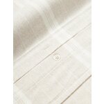 White patterned cotton pillowcase (belinda)80x80