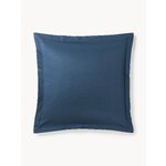 Navy blue cotton pillowcase (premium)60x70