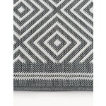 Grey patterned outdoor rug (reddy)280x380