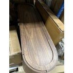 Wooden chest of drawers with marble top (zumi) different from the original