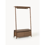 Medžio masyvo drabužių kabykla (Libby)