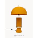 Tamsiai geltonas stalinis šviestuvas „Josy“ („Kare Design“)