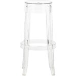 Transparent design chair ghost (cartel) with cosmetic flaws.