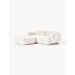 Balta modulinė kampinė sofa (tayla)