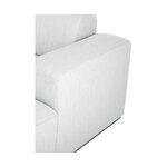 Gray modular corner sofa (melva) 240cm intact
