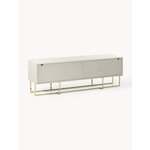 Gaiši bēšs TV statīvs (joe) ar kosmētiskiem defektiem