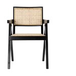 Black-brown design chair (moira) whole, in a box