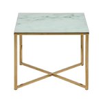 Marble imitation coffee table (alisma) whole, in a box