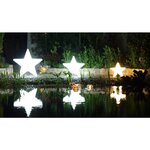Decorative outdoor luminaire shining star (8 seasons) whole, in a box