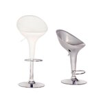 White design bar stool (ring) whole, in a box
