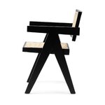 Black-beige solid wood design chair moritz (rivièra maison) intact