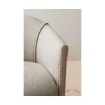 Light gray-black armchair ina (ellos) intact