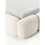 Кровать белая с мягкой обивкой (тайла)200х200