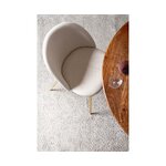 Светло-бежевое бархатное кресло Таня (bizzotto)