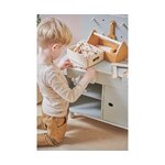 Bērnu instrumentu soliņa rotaļu laukums (flexa) ar kosmētisku defektu